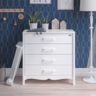 Комод пеленальный детский Felix, 80×57×96 см, 4 ящика, белый - Фото 2