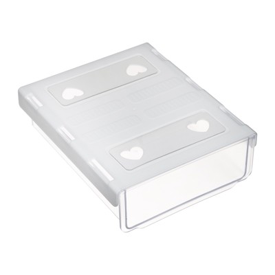 Ящик выдвижной для канцелярских предметов, 210×175×65 мм, прозрачный