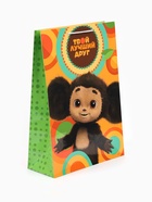 Пакет подарочный «Апельсиновый рай», 250×350×100 мм  (артикул 9910279)  большой выбор товаров оптом и в розницу по низким ценам с доставкой