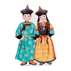 Набор украшений на скотче «Костюмы народов России» 10 шт., 20.5×27.5 см 9916154