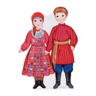 Набор украшений на скотче «Костюмы народов России» 10 шт., 20.5×27.5 см 9916154