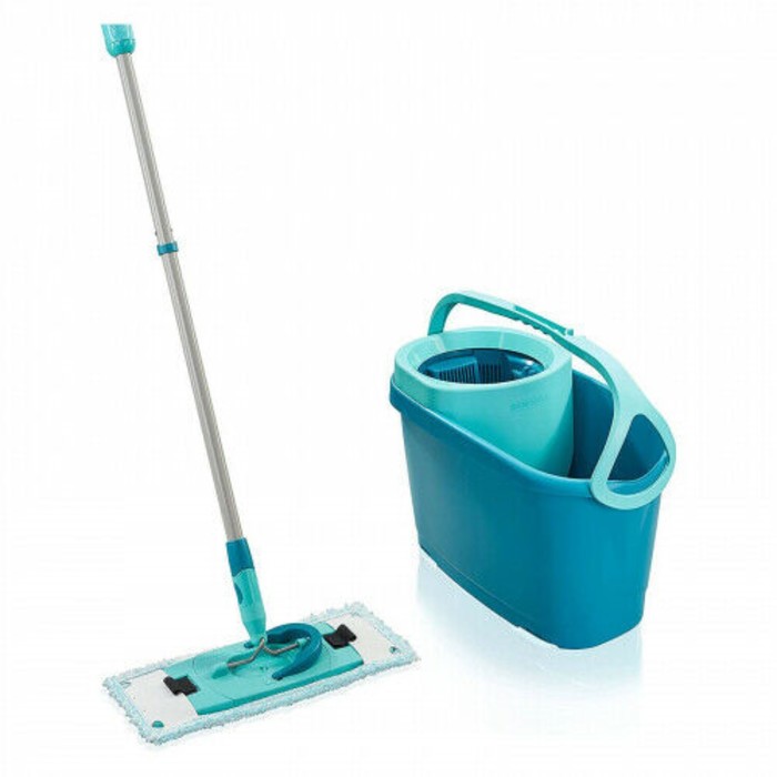 Комплект для влажной уборки Leifheit Clean Twist M Ergo, швабра, ведро - Фото 1