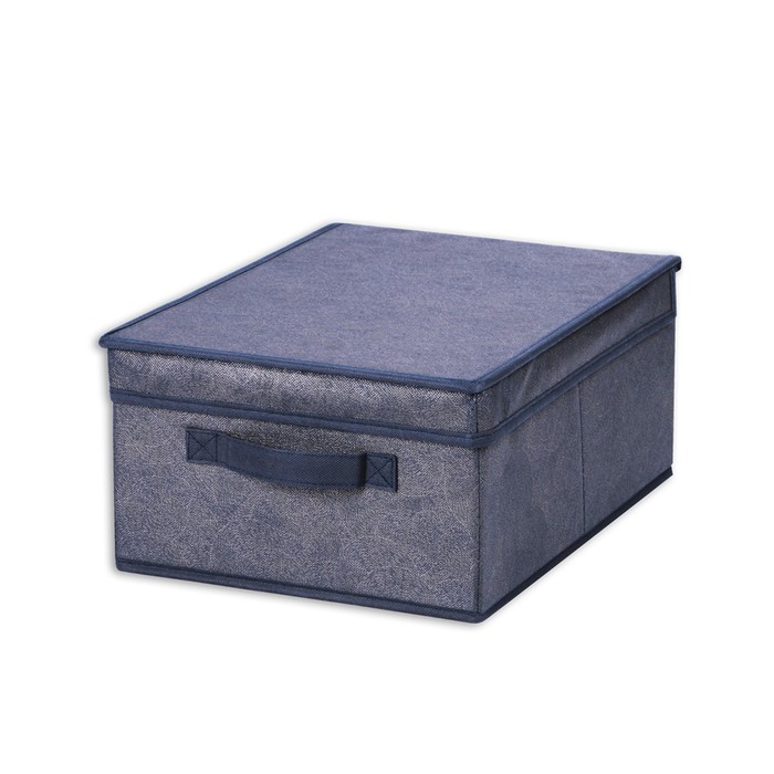 Коробка для хранения Hausmann Blue line 30x40x18 см - Фото 1