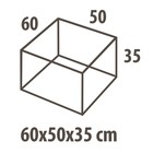 Кофр для хранения Hausmann Herbarium 60x50x36 см - Фото 4