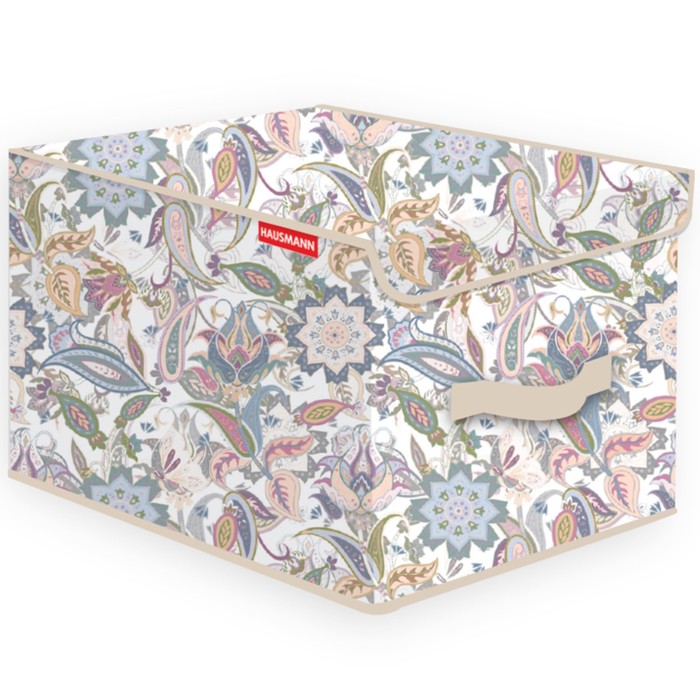 

Кофр для хранения Hausmann Paisley 30x40x25 см, бежевый
