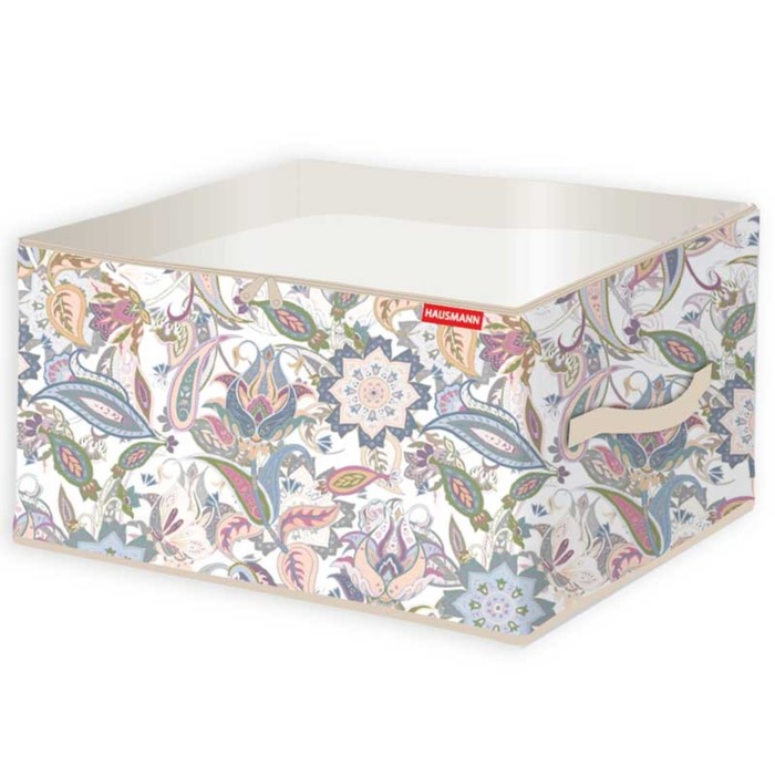 

Кофр для хранения Hausmann Paisley 60x50x35 см, бежевый