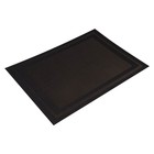 Салфетка сервировочная Zapel Frame, цвет глубокий чёрный - фото 297166032