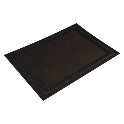 Салфетка сервировочная Zapel Frame, цвет глубокий чёрный