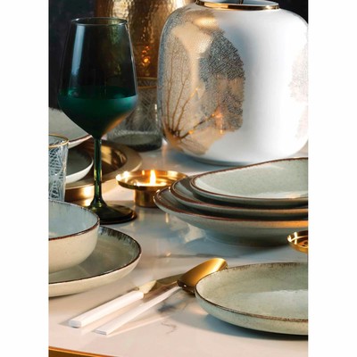 Тарелка обеденная Kutahya Porselen Pearl Mood, цвет синий