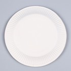 Набор бумажной посуды одноразовый Тачка»: 6 тарелок, 1 гирлянда, 6 стаканов, 6 колпаков - фото 4612857