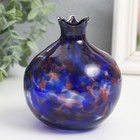 Ваза "Гранат" 10 см, сине-маргонцевая - фото 22676373