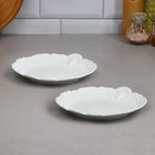 Набор тарелок плоских Veronica, круглые, маленькие, фарфор, Иран - фото 3484837