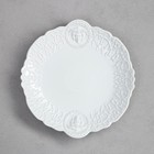 Набор тарелок плоских Veronica, круглые, маленькие, фарфор, Иран - Фото 4