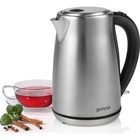 Чайник электрический Gorenje K17S, металл, 1.7 л, 2000 Вт, серебристый - фото 51341967 Чайник электрический Gorenje K17S, металл, 1.7 л, 2000 Вт, серебристый - фото 51341967