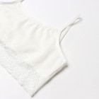 Топ для девочки, цвет кремовый, рост 146-152 см - фото 22703957