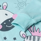 Пижама для девочки, цвет мятный, рост 92 см - Фото 3