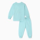 Пижама для девочки, цвет мятный, рост 92 см - фото 24386889