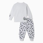 Пижама для мальчика, цвет серый, рост 104 см - Фото 6