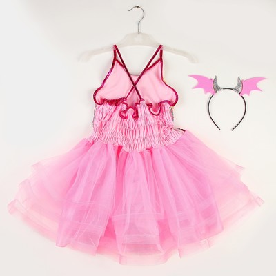 Карнавальный набор «Дракон»: платье, ободок