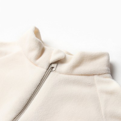 Комбинезон для девочки, молочный, рост 92-98 см