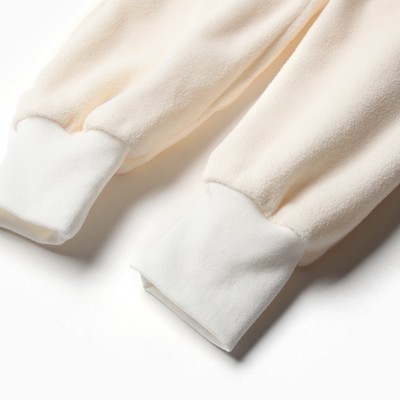 Комбинезон для девочки, молочный, рост 92-98 см