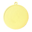 Медаль призовая 197, d= 5 см. 1 место. Цвет золото. Без ленты - Фото 4