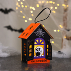 Декор с подсветкой «Дом на хэллоуин» 5,5 × 7,5 × 10,5 см - фото 320045252