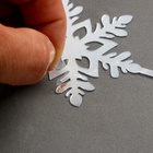 Топпер новогодний для торта «Снежинки», 4 шт. - Фото 4