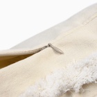 Наволочка декоративная «Этель. Бохо», 45×45 см, 100% хлопок, молочная/голубая - Фото 3