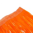 Гавайская юбка, 40 см, цвет оранжевый - Фото 3