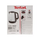 Чайник электрический Tefal KI150D30, металл, 1.7 л, 2400 Вт, серебристо-чёрный - Фото 9