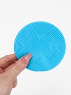 Щётка для умывания с подвесом, силиконовая, d=9.5 см, МИКС - Фото 3