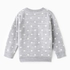 Джемпер детский, цвет серый, рост 80 см - фото 22920140