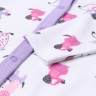 Комбинезон детский, цвет белый, рост 62 см - фото 25302063