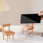 Универсальная подставка под телефон «Стульчик», 8×8×12 см - Фото 1