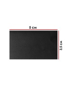 Ценники самоклеящиеся меловые «Прямоугольник», 40 шт., 5×3.5 см, чёрные - Фото 3