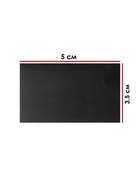 Ценники самоклеящиеся меловые «Прямоугольник», 40 шт., 5×3.5 см, чёрные - Фото 4