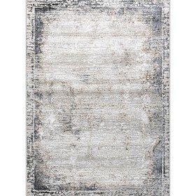 Ковёр прямоугольный Eliza 38548A, размер 150x400 см, цвет grey fls / cream fls