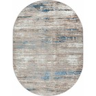 Ковёр овальный Sanat Viscon 36952A, размер 150x400 см, цвет blue / beige 9851917 - фото 307088266