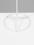 Вертушка для украшений, 2 яруса по 8 крючков, 21.5×21.5×41 см, белая - Фото 3