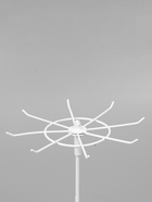 Вертушка для украшений, 2 яруса по 8 крючков, 21.5×21.5×41 см, белая - Фото 5