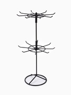 Вертушка, 2 яруса по 8 крючков, 21.5×21.5×41 см, чёрная - Фото 3