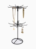 Вертушка, 2 яруса по 8 крючков, 21.5×21.5×41 см, чёрная - Фото 4