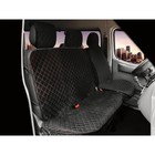 Накидки на передние сиденья CarFashion TRANSIT VAN, цвет черный/черный/красный - фото 266821