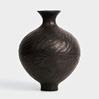 Декоративная ваза «Art», цвет черный - фото 319952442