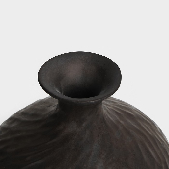 Декоративная ваза «Art», цвет черный