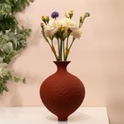 Декоративная ваза «Art», цвет терракотовый - фото 319952445