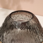 Ваза для цветов «Фьюжн» из прозрачного стекла 19×18.5×18.5 см 9689367