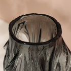 Ваза для цветов «Лючия» из прозрачного черного стекла 26,5 х 8 х 8 см - Фото 7