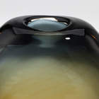 Ваза для цветов «Аркана» из прозрачного цветного стекла 28 х 23 х 9 см - фото 22646093